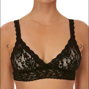 HANKY PANKY Signature Lace  Crossover Bralette Black